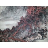 旅美画家张志平-供应浙江别致的山水画
