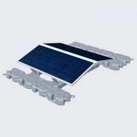 浮动式太阳能光伏（PV）支架系统定制设计，外贸推广
